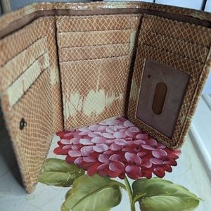 Hobo snake wallet trifold